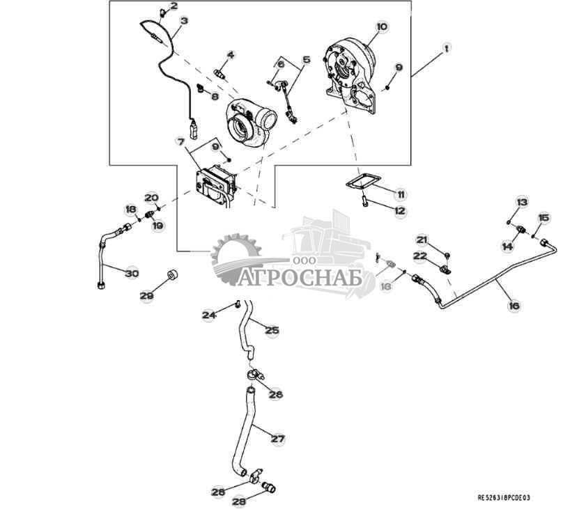 6514 Турбонагнетатель 
